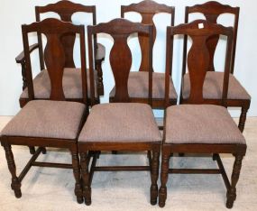 Set of Six 1940s Dining Chairs
