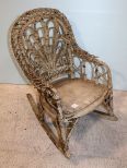 Child's Wicker Rocker
