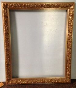 Silver Frame with Red Highlights 19 1/2