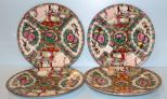 Four Made in Hong Kong Imari Style Plates 10