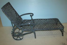 Cast Aluminum Lounger 25