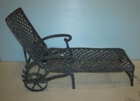 Cast Aluminum Lounger 25