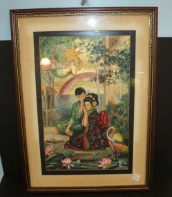 Japanese Print Signed Brooks; 19