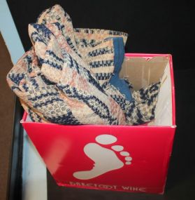 Box Lot of Quilt Scraps