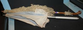 Vintage Parosal and Antique Lace Parosal