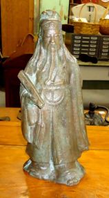 Gilt Bronze Fiqurine Gilt Bronze Fiqurine 11 3/4