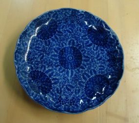 Blue Imari Plate Blue Imari plate 8 1/2