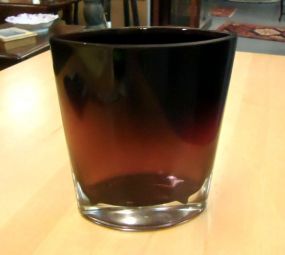 Purple Art Glass Vase Purple art glass vase 6 3/4