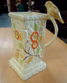 Winterton Vase Winterton vase with bird 10 1/2