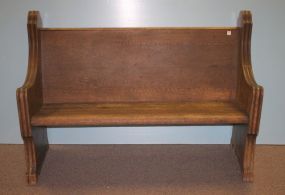 Church Pew Church Pew; 55 1/2