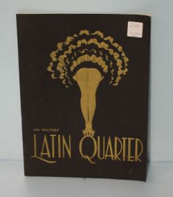 Lou Walter's Latin Quarter Magazine Lou Walter's Latin Quarter Magazine