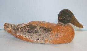 Vintage Wood Duck Decoy Original Paint Vintage Wood Duck Decoy Original Paint, head re-glued