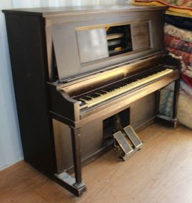 Mahogany Werlein New Orleans Player Piano