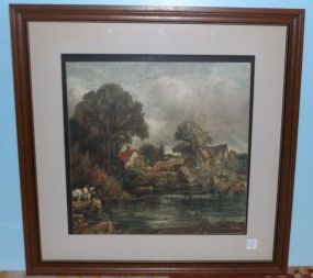 Three Country Scene Prints 24 1/2