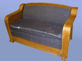 Oak Couch