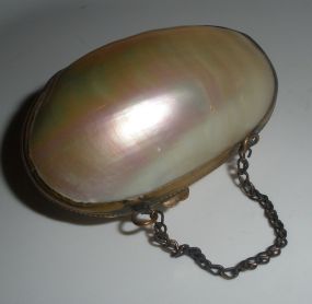 Mother of Pearl Pill Box