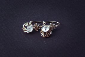 14KT Victorian Diamond Earrings, 1880 1.9KT