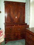 Early 1800's English Hepplewhite Secretary with