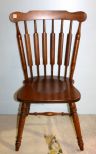 Walnut Arrow Back Side Chair
