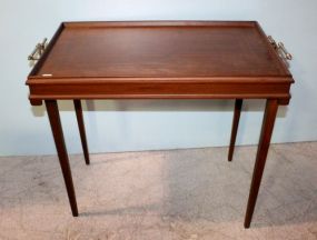 Mahogany Inlaid Coffee Table