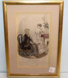 Lady Godet's Framed Print