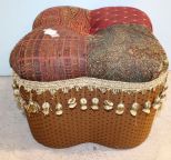 Small Upholstered Ottoman