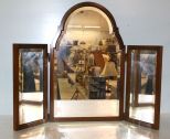 Vintage Swing Side Beveled Mirror