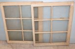 Two Six Pane Windows