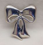 Ladies Sterling Silver Bow Pin/Brooch Ladies Sterling Silver Bow Pin/Brooch