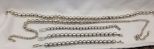 Seven sterling Silver lady's strands of beads Seven sterling Silver lady's strands of beads. Total Weight of Beads 126.50 dwt