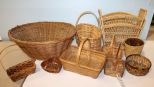 Group of Various Size Baskets