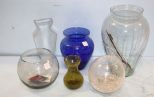Group of Glass Vases