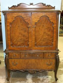 Walnut French Bachelor's Chest