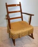 Walnut Arm Rocker