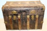 Metal and Wood Trunk