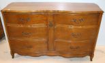 Bassett Six Drawer Dresser with Mirror