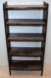 Mission Style Five Shelf Shelf