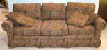 Three Cushion Multi Colored Sofa