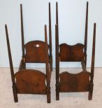 Two Wood Doll Beds