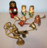 Three Nesting Dolls & Bell
