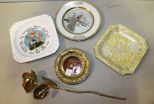 Decorative Plates & Gold Rose
