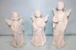 Three Bisque Angels
