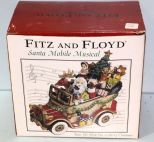 Fitz and Floyd Santa Mobile Musical