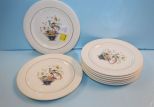  Set of Eight 23 Karat Gold 