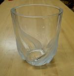  Clear Glass Vase Clear Glass Vase 6 1/2