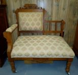  Walnut East Lake Story Telling Bench Walnut East Lake Story Telling Bench; 36 1/4
