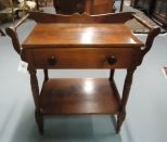 Early Cherry Washstand Early Cherry Washstand with Towel Bars; 28 1/2