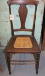  20th Century Oak Side Chair 20th Century Oak Side Chair; 34