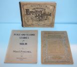  W. W. Whitney Vintage Piano Book and Two Other Music Books