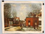  Three Reproduction Art on Canvas Prints 